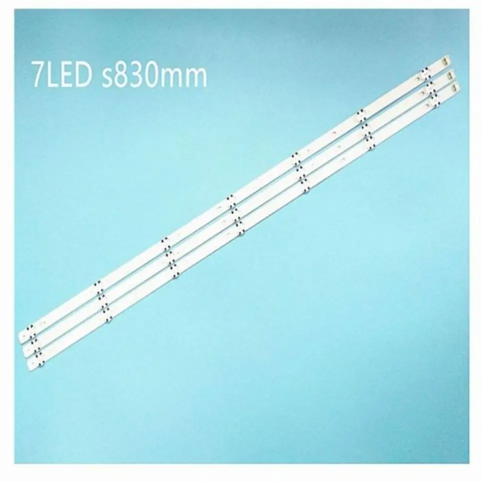 

LED backlight strip for LG 43UJ651V 43UJ675V 43LJ624V 43LJ634V 43UJ701V 43uj65 _ UHD _ L EAU63673004 innotek 17Y 43_a, 3 pcs.