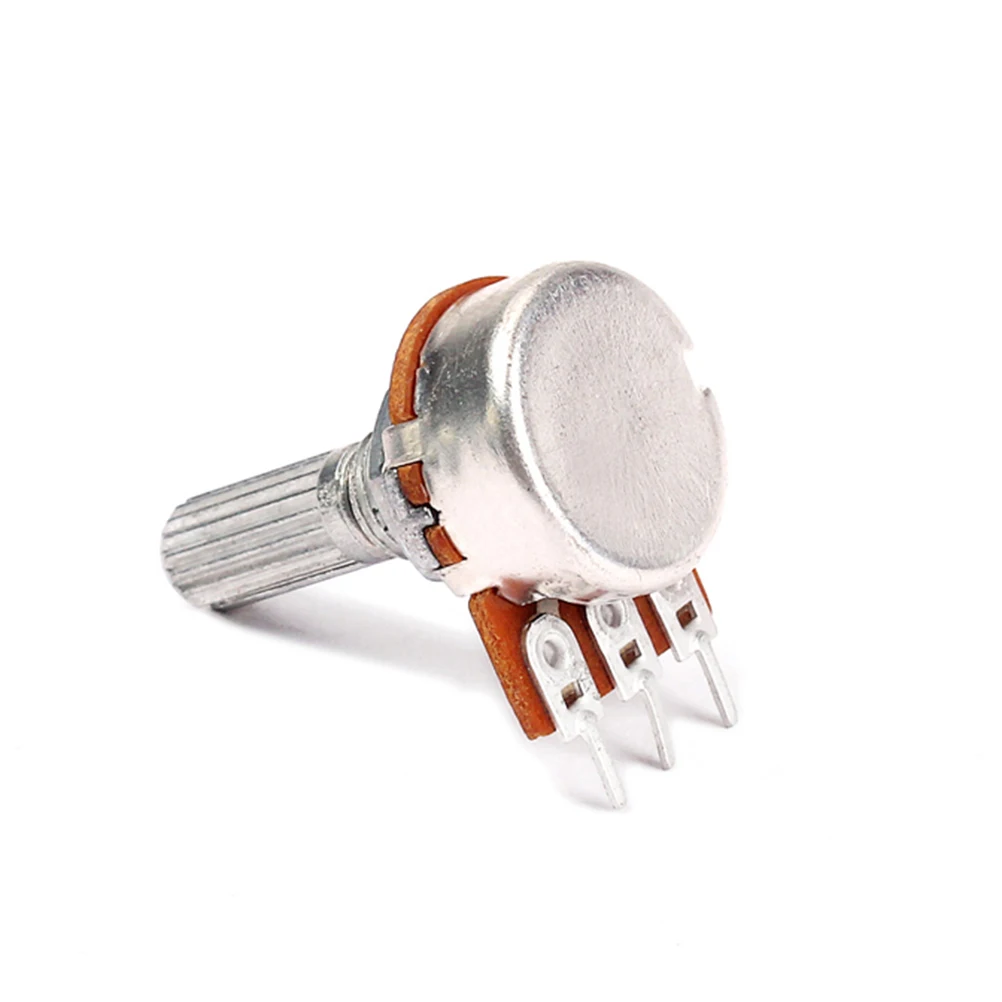 

Guitar Accessory B500K Mini Long Knurled Split Shaft Straight Pot Guitar Potentiometers Shaft Volume and Tone Controls