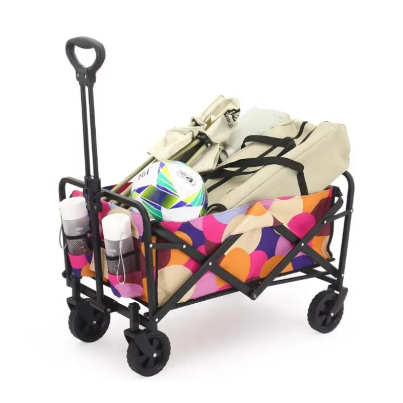 YTUIN New Trending Durable 200LBS Hand Carts Custom Outdoor Storage Foldable Wagon Cart