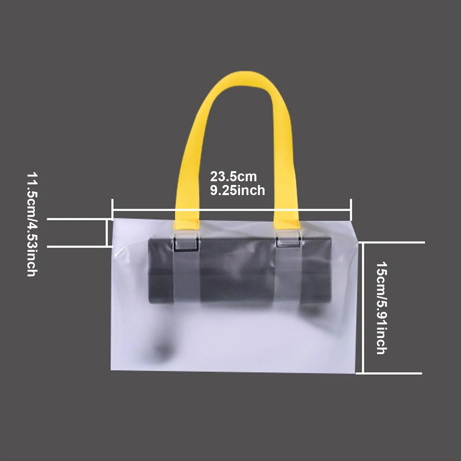 Bolsa impermeable para carga de motocicleta, organizador con apertura inferior grande, Protector a prueba de polvo de PVC, bolsa impermeable para carga de motocicleta