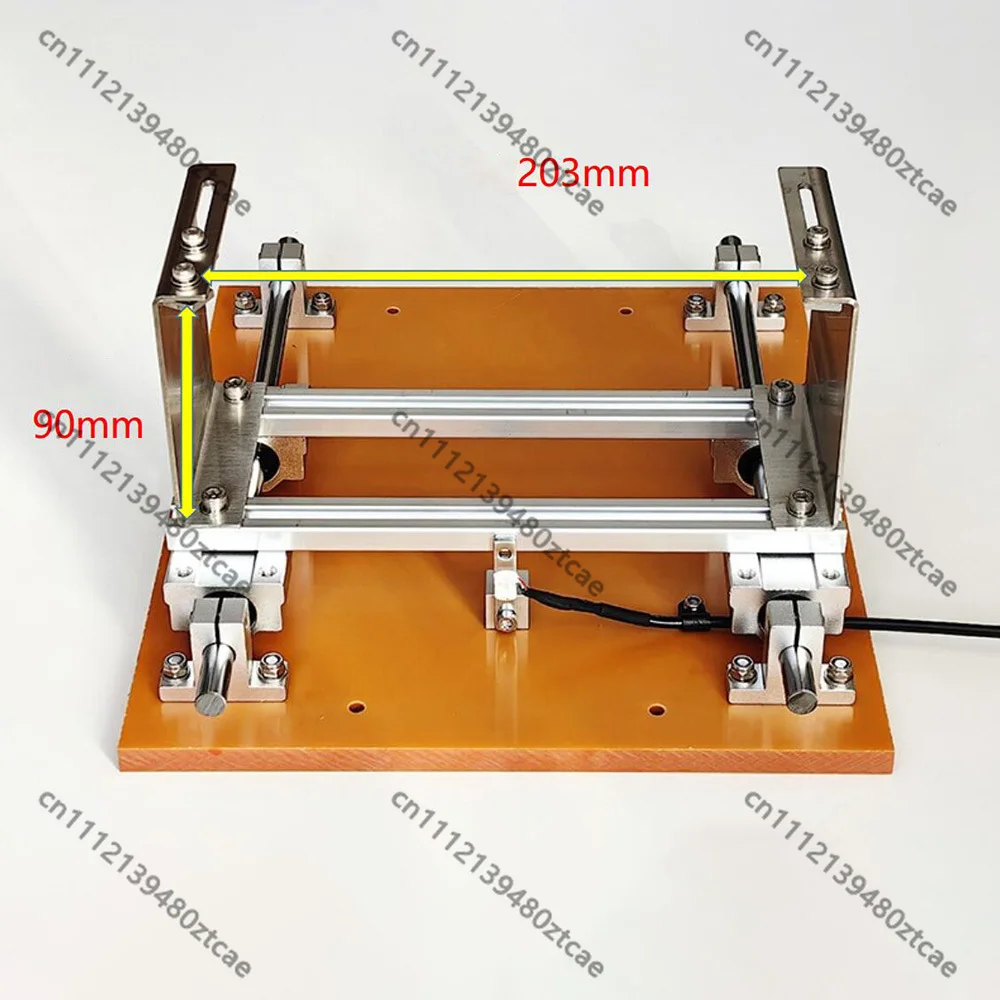 Turbojet Engine Test Bench Bracket, Alloy Fixed Mount Testing Stand for Turbojet Engine Assembly Debugging, Engine Not Included