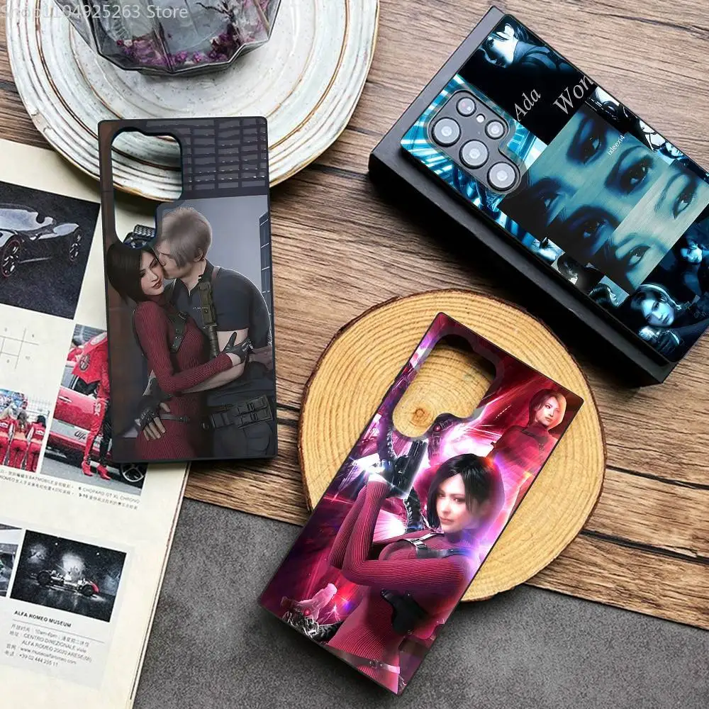 

Ada Wong R-Resident E-Evil Phone Case For Samsung A 73,72,71,53,52,51,41,40,30,22,21,13,12,Note 20,10,9 Ultra Pro 5G Soft