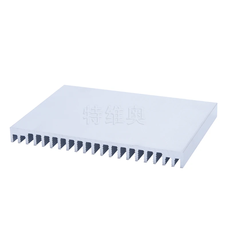 All aluminum heat sink 200*140*12.7MM aluminum profile module heat sink LED heat sink heat sink can be customized