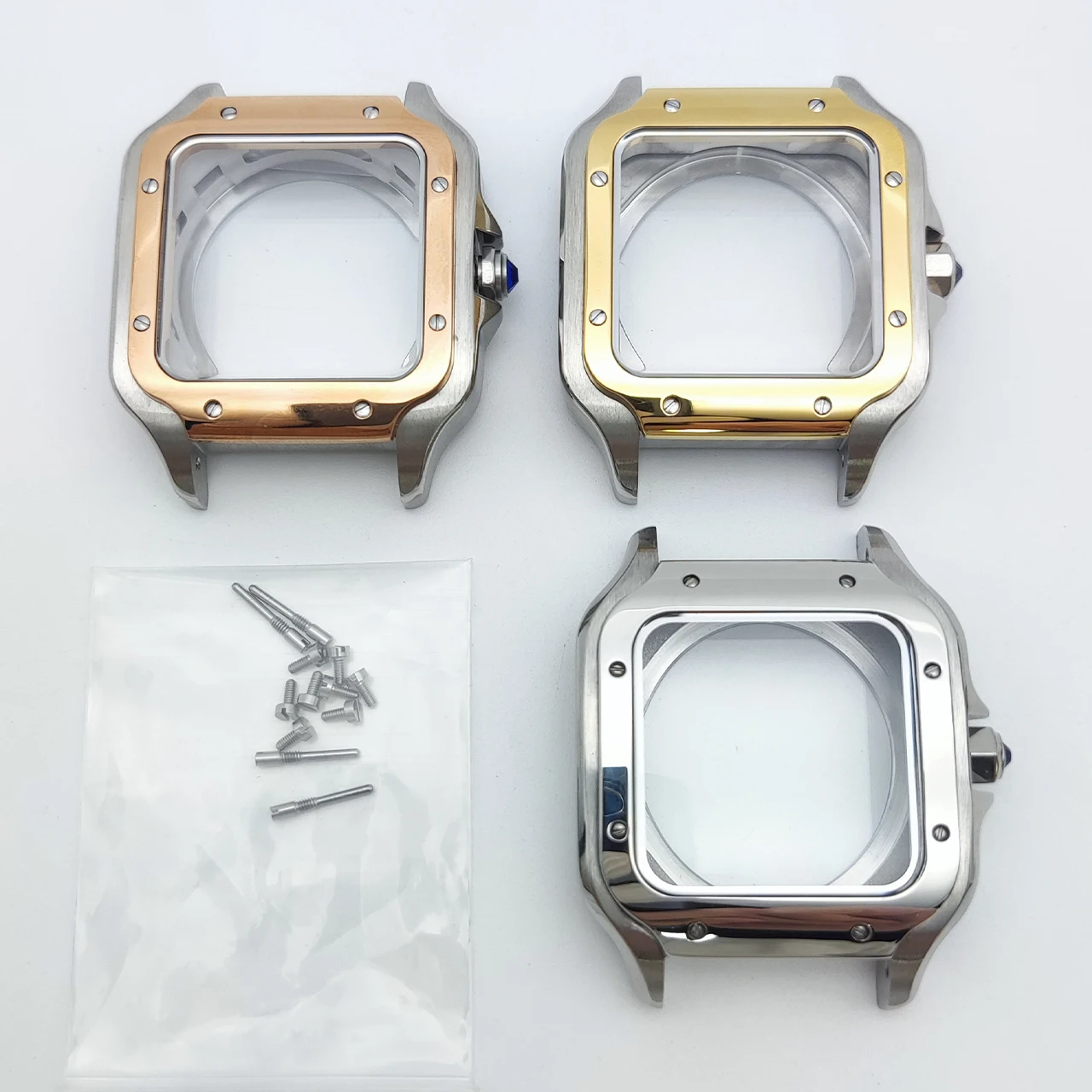 38mm Square NH35 Watch Case Sa - Exhibition Caseback review and price
