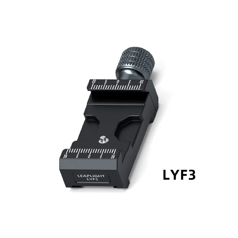 Leaplight العالمي سريع الإصدار Arca السويسري المشبك مع مستوى الروح لشاشات الكاميرا المشبك جبل ل ترايبود/الرأس الكرة