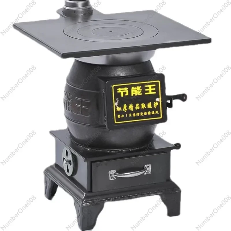 

Popular Hot sell Cast iron household heating stove firewood stove old-fashioned rural dual-purpose firewood