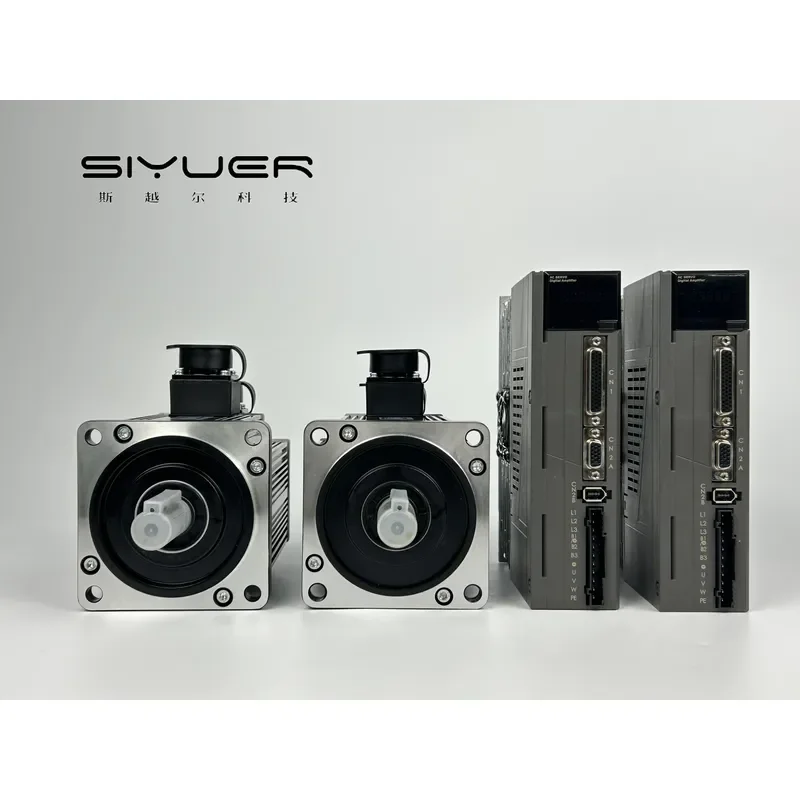 for Siyuer 30A Absolute Servo Drive Motor 220V 400W 750W 1000W High Precision for CNC Machine Tool Lathe Complete Set 5