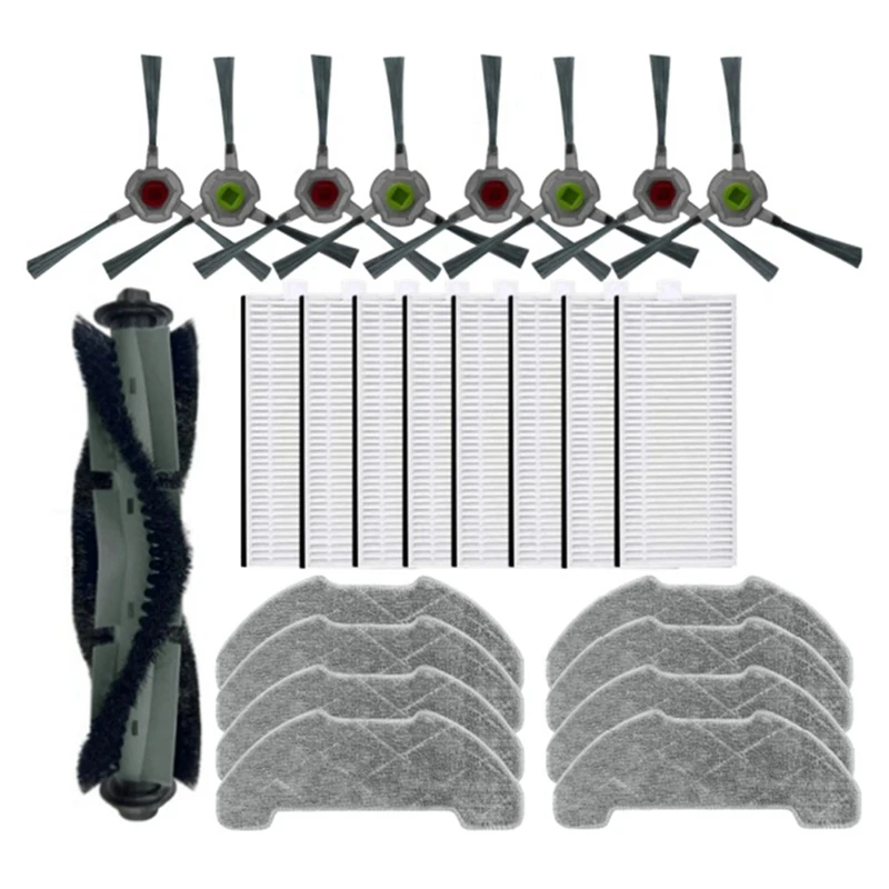 

Compatible For AIRROBO P30 Robot Vacuum Cleaner Main Side Brush Hepa Filter Accessories Repalcement Spare Parts