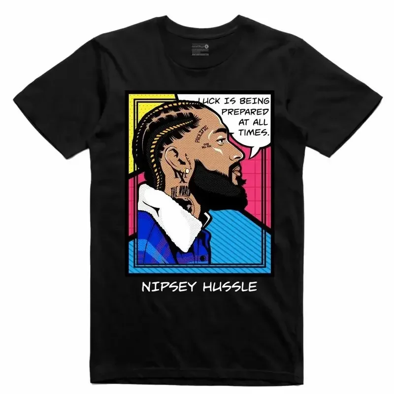 NEW Streetwear on Demand RAP GOAT LUCK PREPARED BLACK T Shirt SM 3XL MADE USA