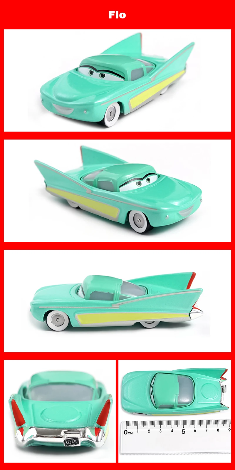 Pixar Racing 3 Lightning McQueen Jackson Storm Saligidor Weiße Polizei Druckguss-Metall 1:55 Legierung Modellautos Geschenke – Detail 12
