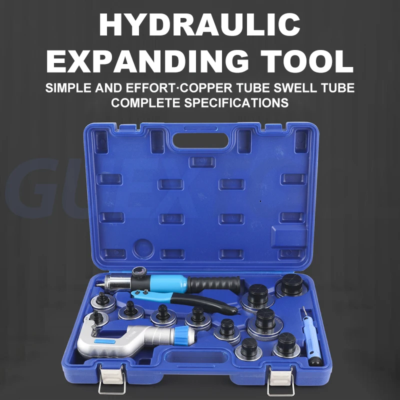Hydraulic Expanding Tool Kit Hydraulic Expander CT-300 Manual Copper tubing Expander Cup Expansion Hydraulic Refrigeration Tool