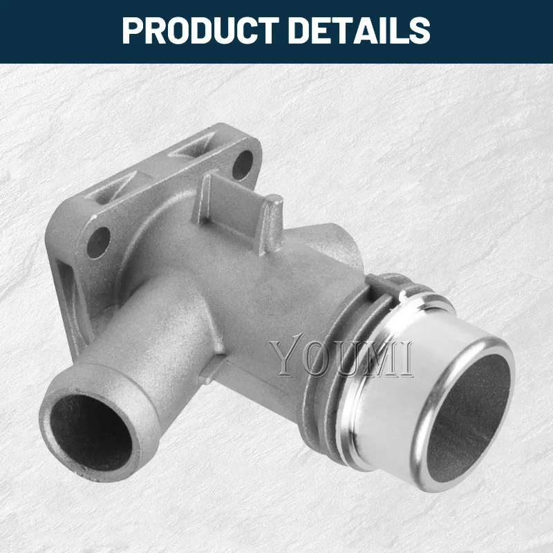 B58 Engine Coolant Outlet Connector Flange-Alu For BMW F30 F31 M240i 340i 440i 540i 740i X3/X4 M40i Hose Connector 11118619408 view 5
