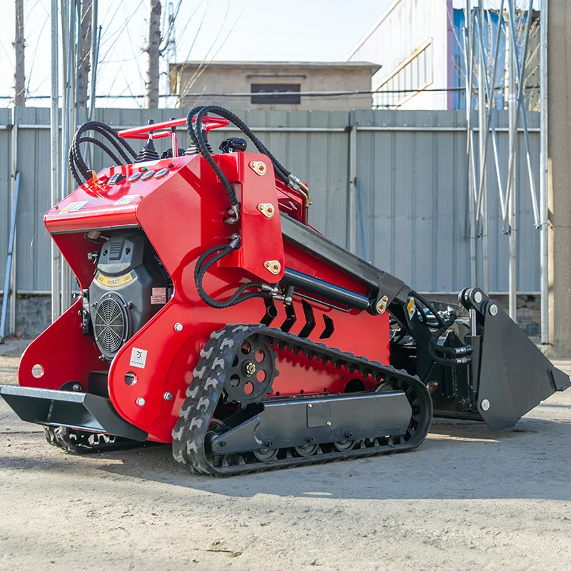 USA Spot Skid Steer Loader EPA Engine Mini Track Loader متوفر في الأوراق المالية في أمريكا مع المرفقات