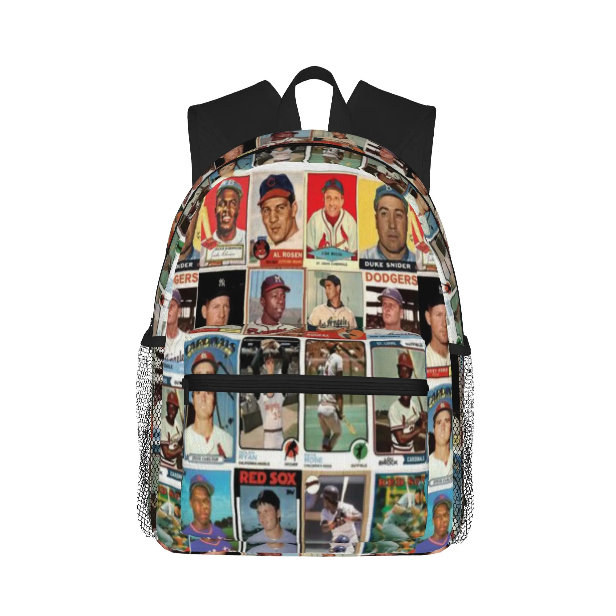 Baseball Through the Years  Casual Backpack for Students and Adults Student
