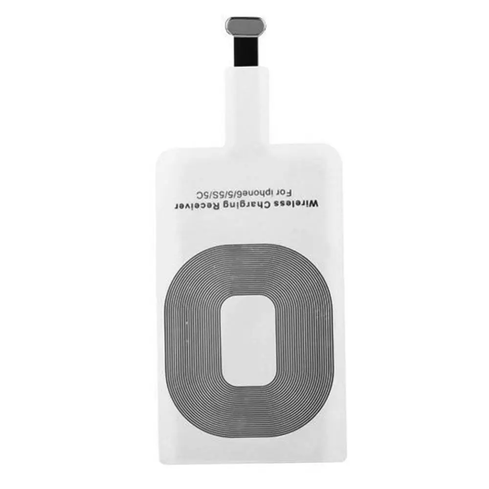 1A Qi Wireless Charging Receiver Adapter for iOS 7 8 Plus 11 Pro Max