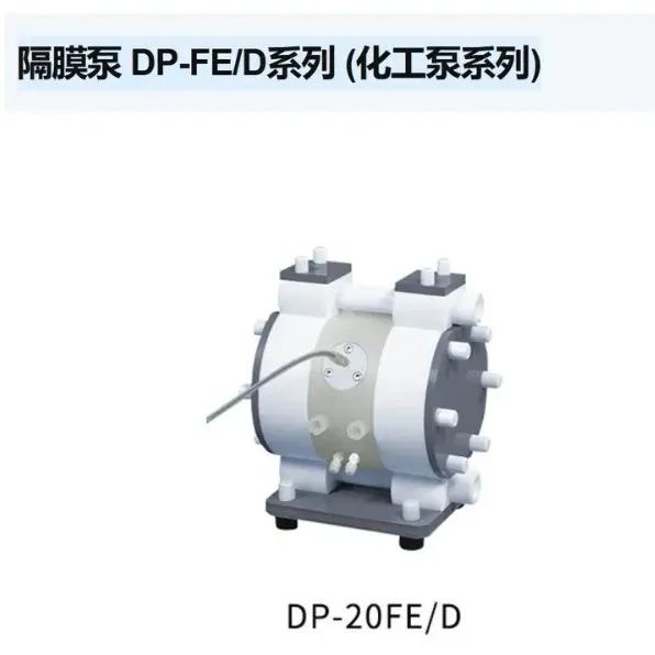 Diaphragm pump DP-FE/D series (chemical pump series) corrosion-resistant non-metallic gauge