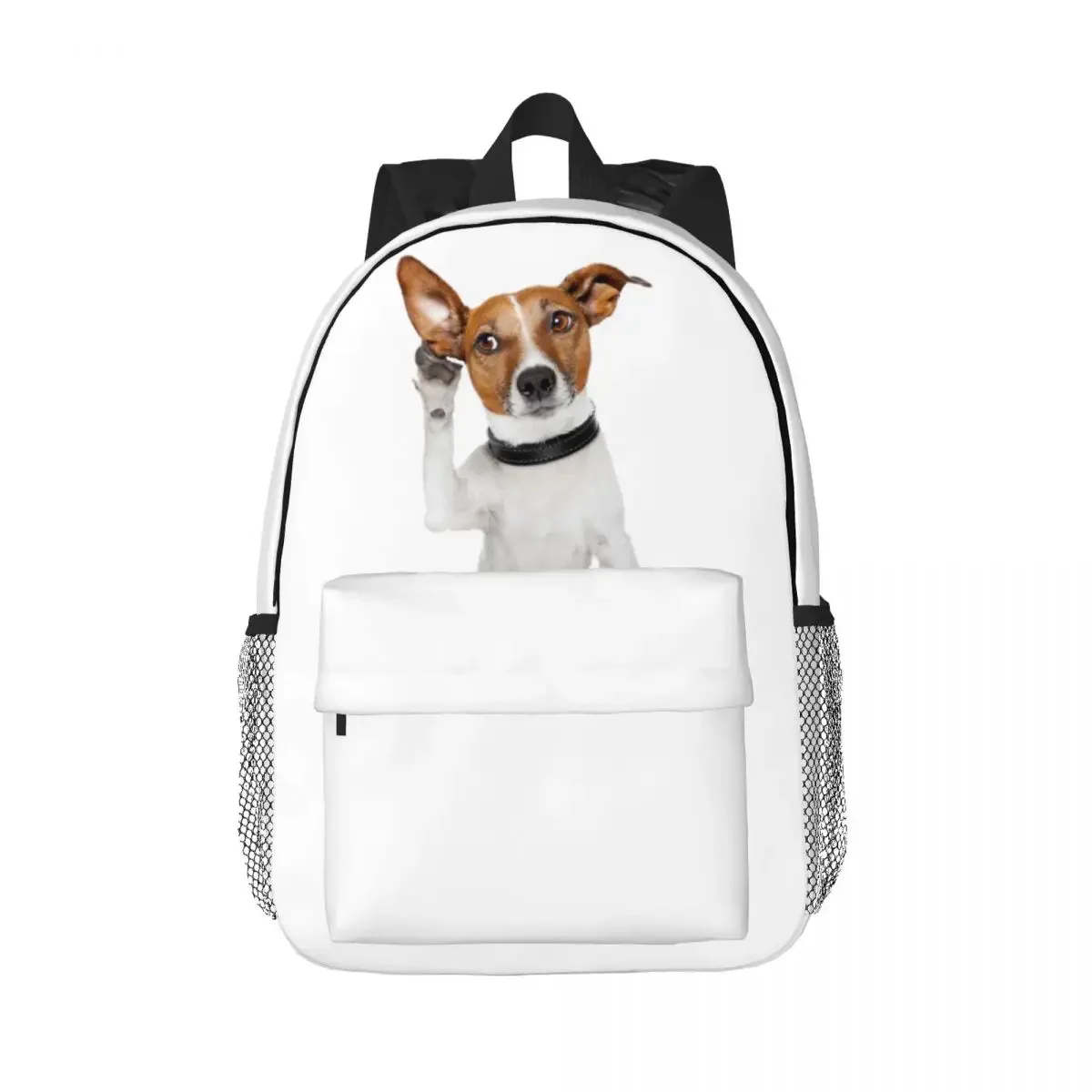 Jack Russell Terrier Dog Funny Backpacks Boys Girls Bookbag Fashion Students School Bags Laptop Rucksack Shoulder Bag