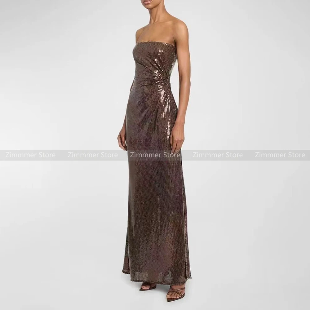 Original AP Temperament Sexy Wrap Sequins Gowns Dresses Evening Dresses