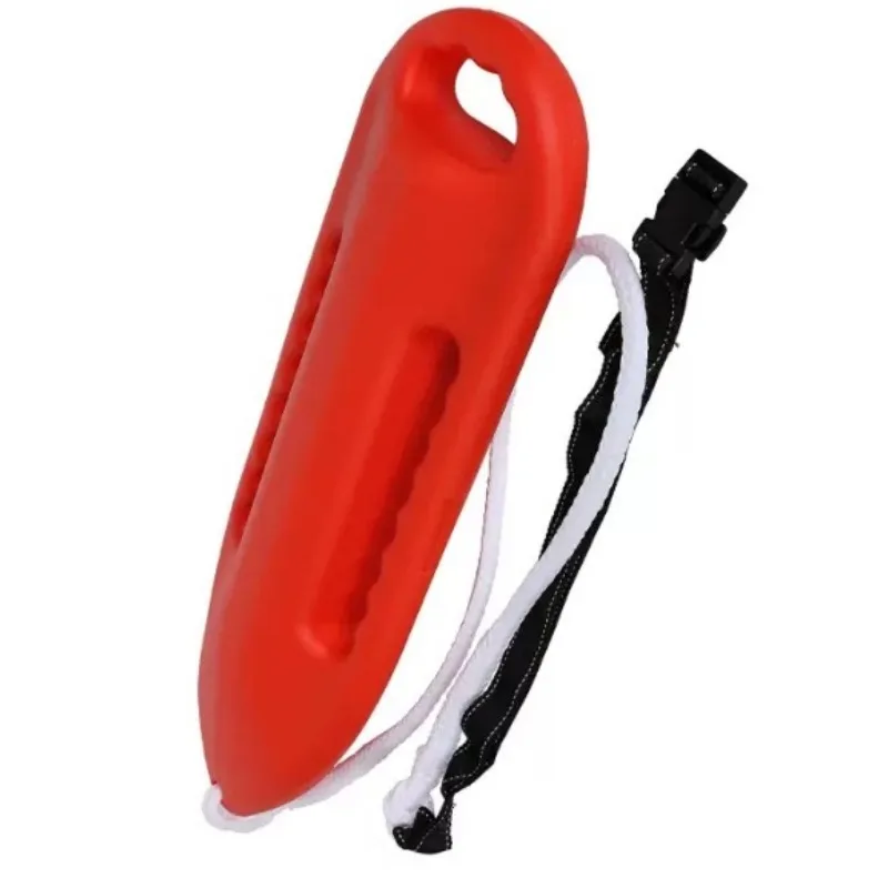 Emergency Rescue Torpedo Buoy, Large Swimming Float for Adult Lifesaving, Water Safety Equipment for Aquatic Rescue