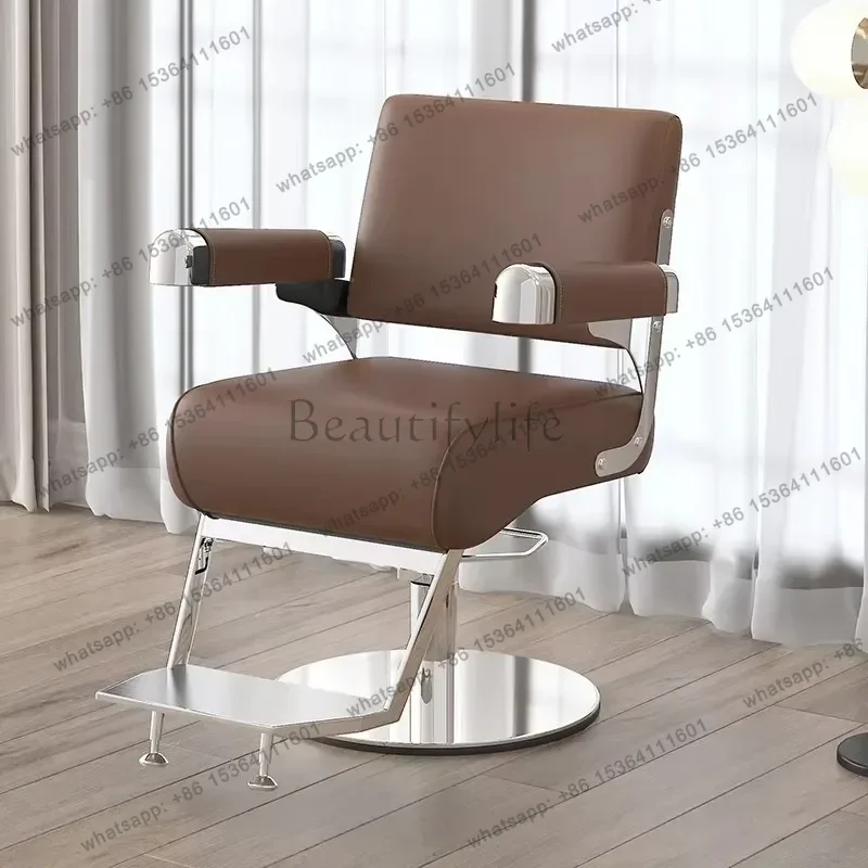 LSLSBeauty Comfortable Barber Chair Aesthetic Beauty Luxury Fashion Hairdresser Chair Ergonomic Beauty Kapperstoel Hair Furnitur