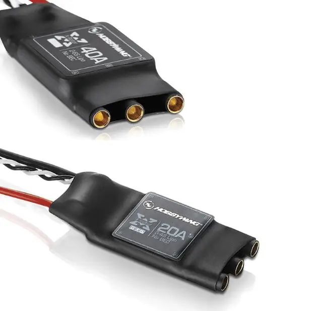 HobbyOO- XRotor Brushless ESC 2-6S, 10A, 15A, 20A, 40A, SimonK, No BEC, Rafraîchissement élevé pour 4 axes, 6 axes, Réglage électrique multi-axes