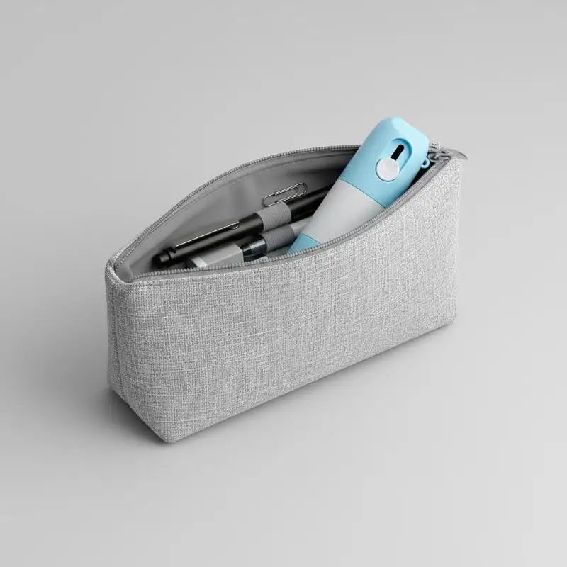 Cute Thermal Label Correction Marker With Handy Mini Box Cutter Ideal For Quick Paper Adjustments