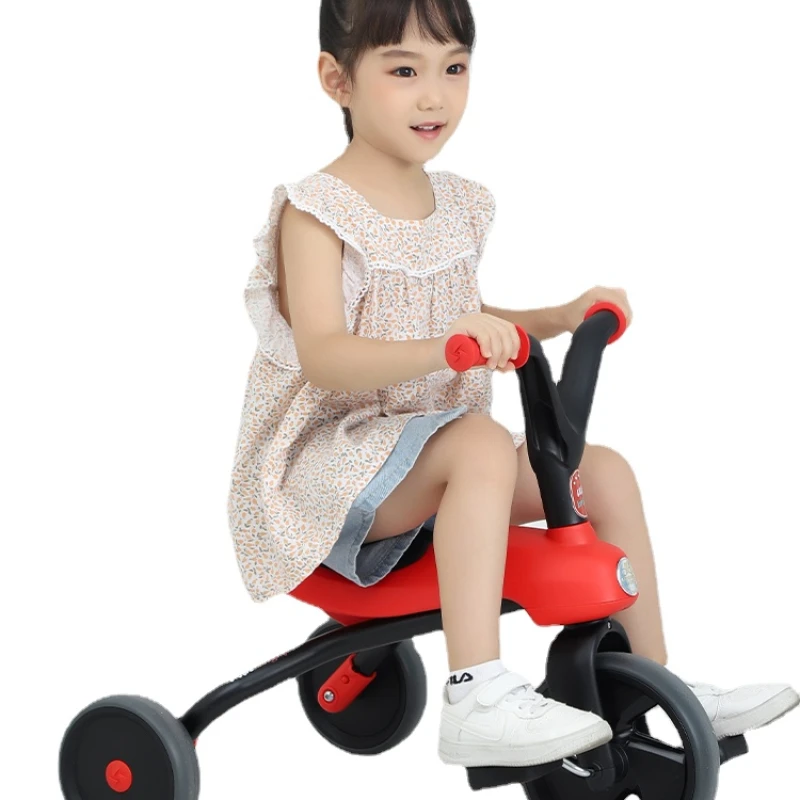 

Zl Permanent Children's Tricycle Riding Car Baby Bicycle Baby Stroller Baby Walking Tool