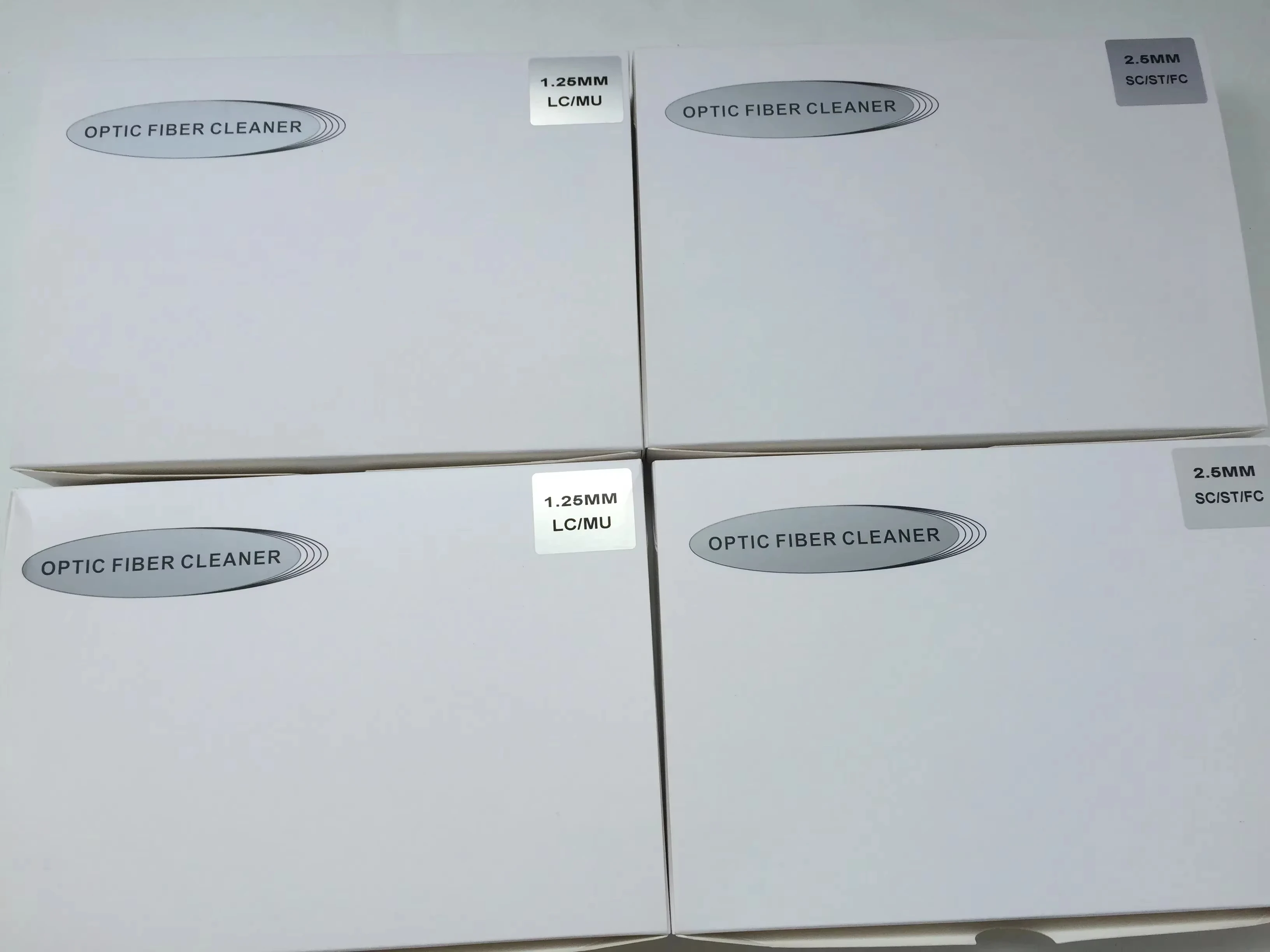 

5PCS One-Click Optic Fiber Cleaner Pens 1.25mm 2.5mm LC SC FC ST Connectors Adapters Ferrules Cleaning 800 times for Network Mai