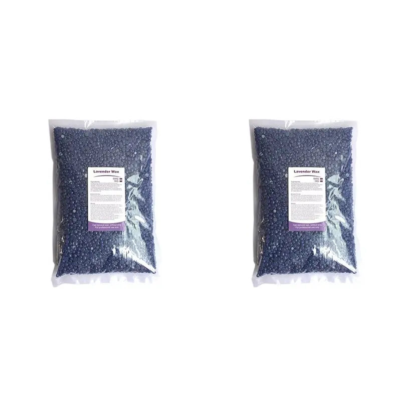 【NEW PRODUCTS TO BE RELEASED IN 2026 】2X 500G Waxing Wax Beans For Hair Removal Full Body Hot Film Hard Depilatory Wax Beads For