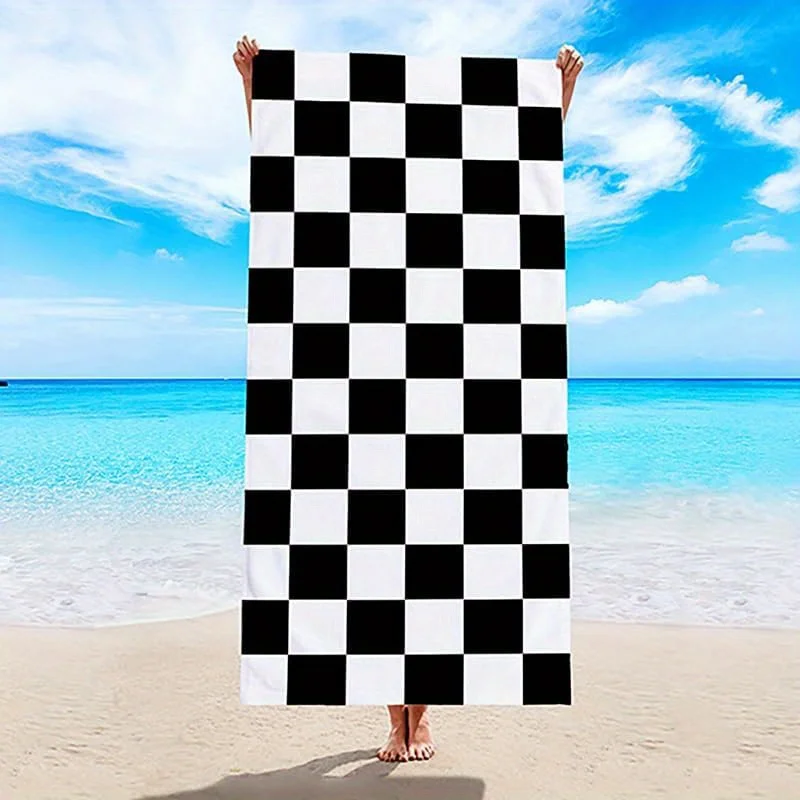 Quick Dry Beach Towel Beach Towels Large Personalised Sun Protection Windproof Swimming Pool Camping Travel Blanket