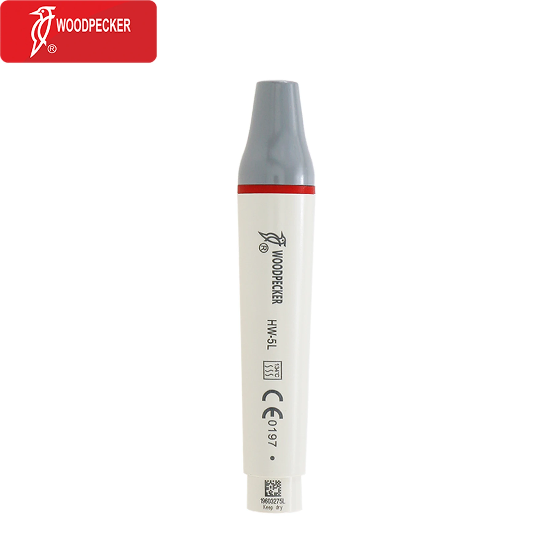 100% Original Woodpecker HW-5L Dental Ultrasonic Scaler Piezo LED Handpiece Compatible EMS