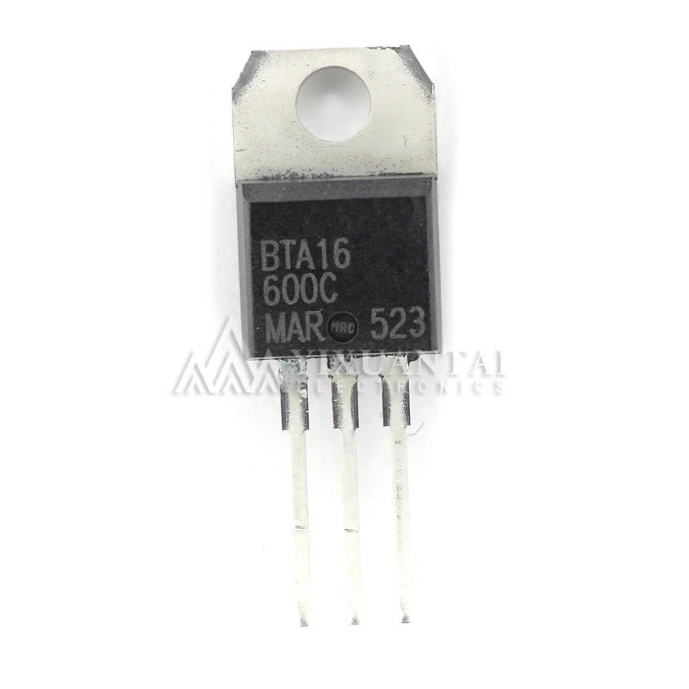 10pcs/lot    origina TO-220 BTA16-1000BW BTA16-600BW BTA16-600CW BTA16-800B BTA16-800BWRG BTA16-800CW BTA20-600B