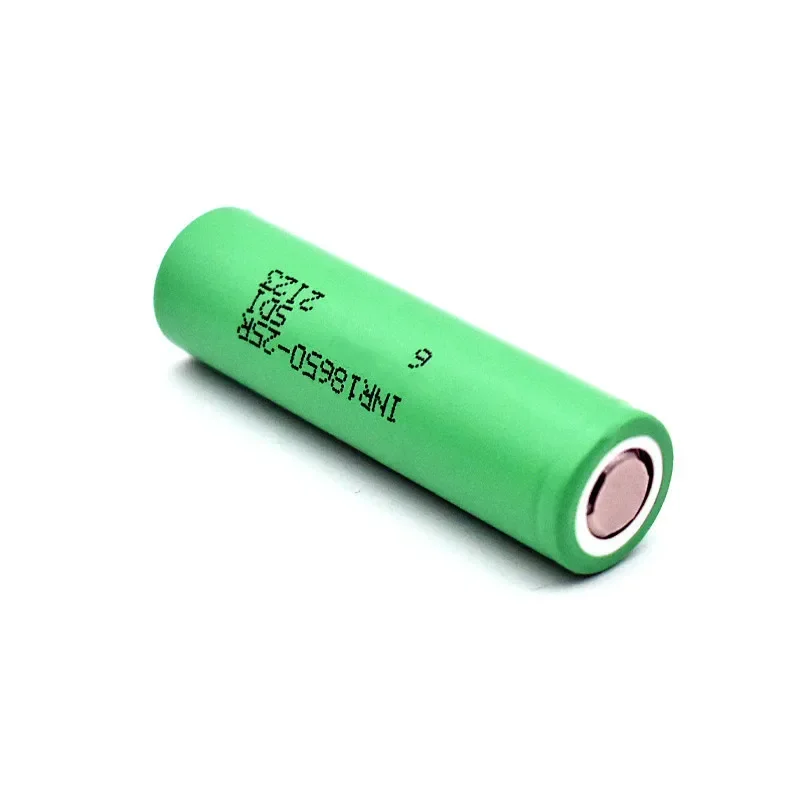 100% Original INR18650 25R 1865 2500Mah 3,7 V 18650 Batterij Lithium-Oplaadbare Batterijen Hoge Stroom Ontlading 20A Power Cell