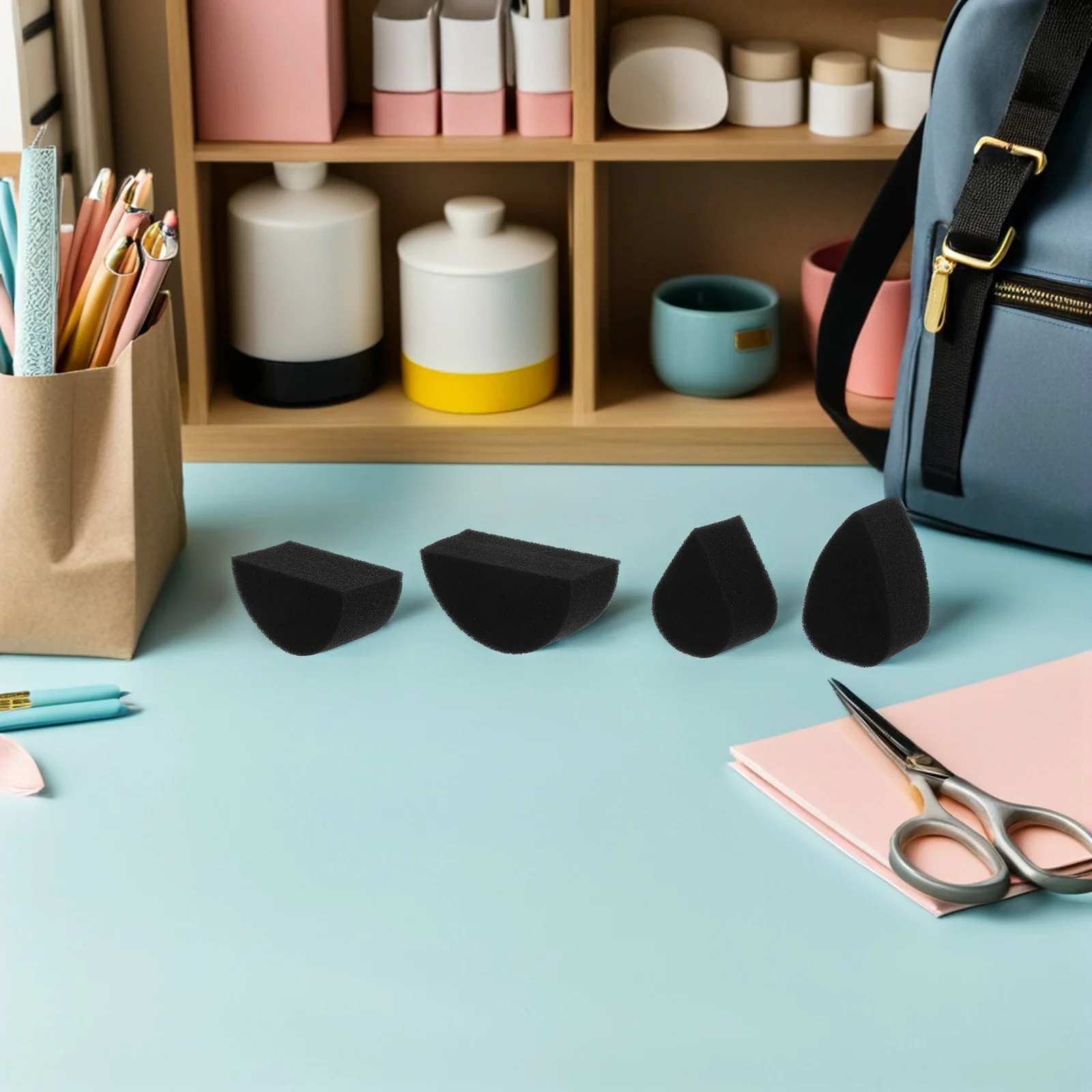 20 spugne per pittura per il viso, ad alta densità, riutilizzabili, morbide, per trucco, per pittura artistica del corpo, forniture per pittura per il viso