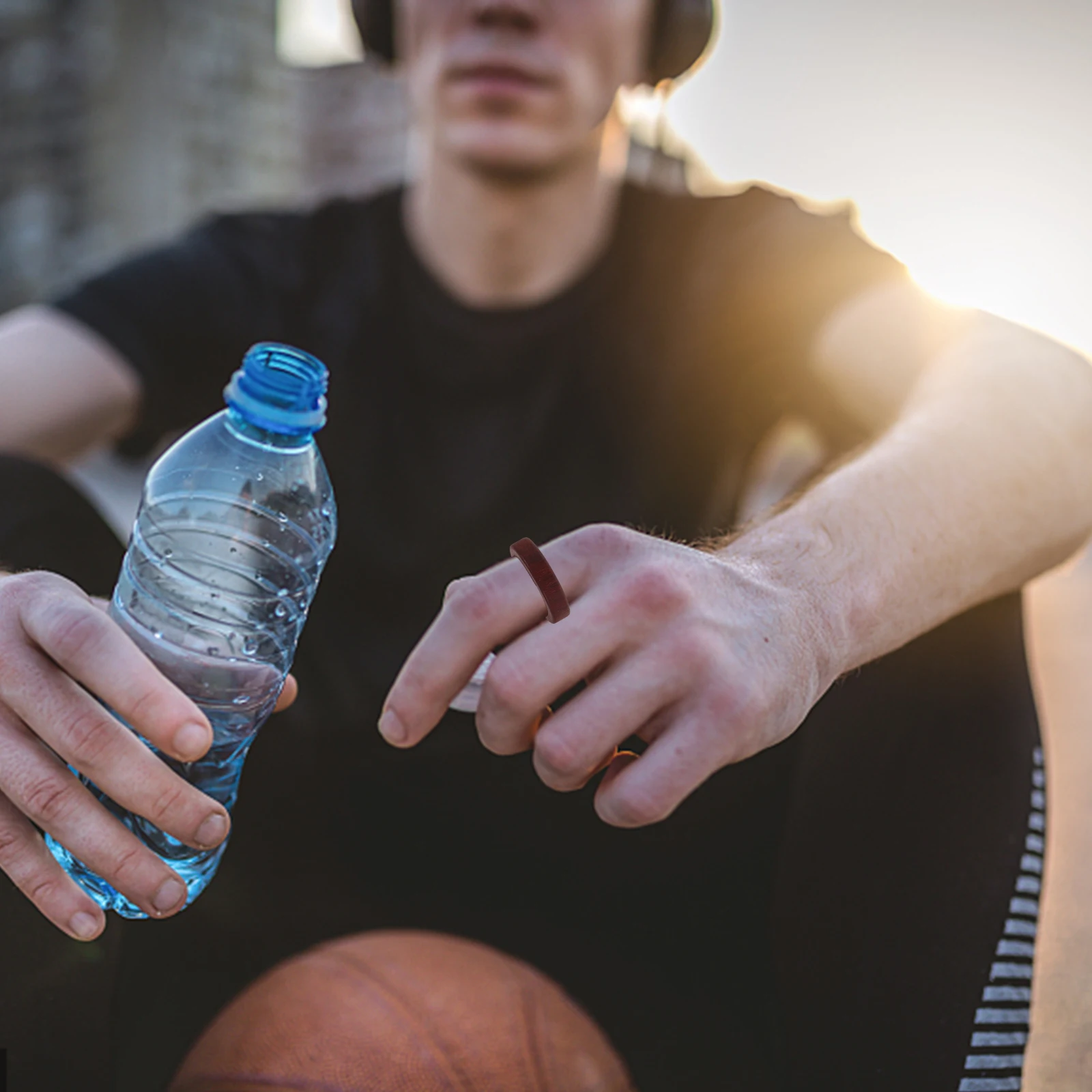 

Vintage Wooden Rings for Couples Smooth Finish Natural Simple Fashion Ring Set Ideal Gift for Ring Lovers