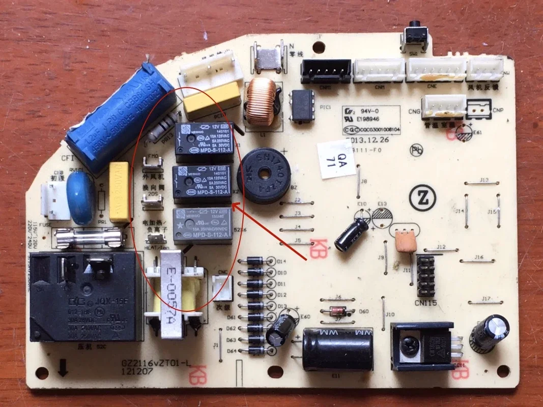 for Zhigao Air Conditioning Hanging Circuit Board DK-26A3-VT GZ2116vZT01-L Single Cooling and Heating