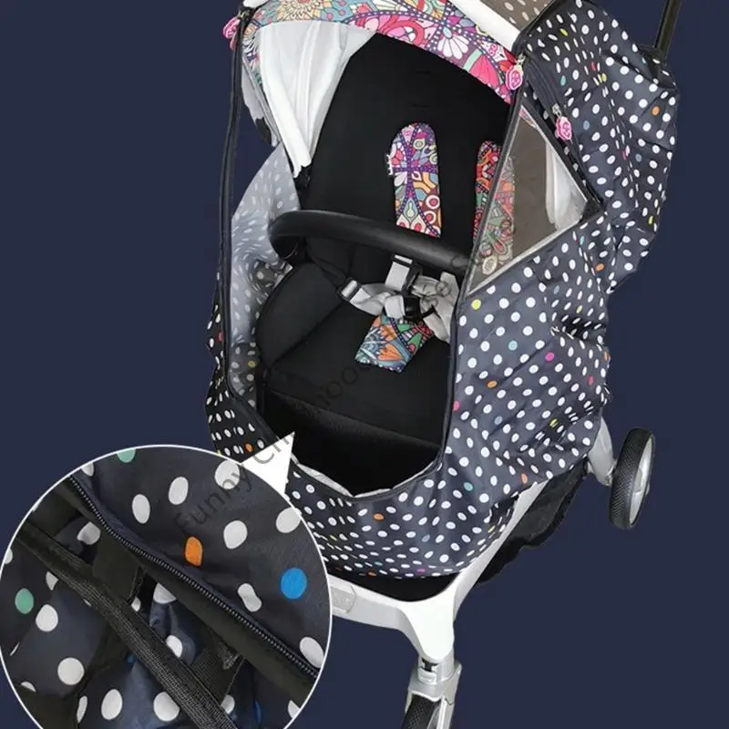 D0LA Pushchair Cofforting Cover Cover Pram Cover Weather Shield Cover