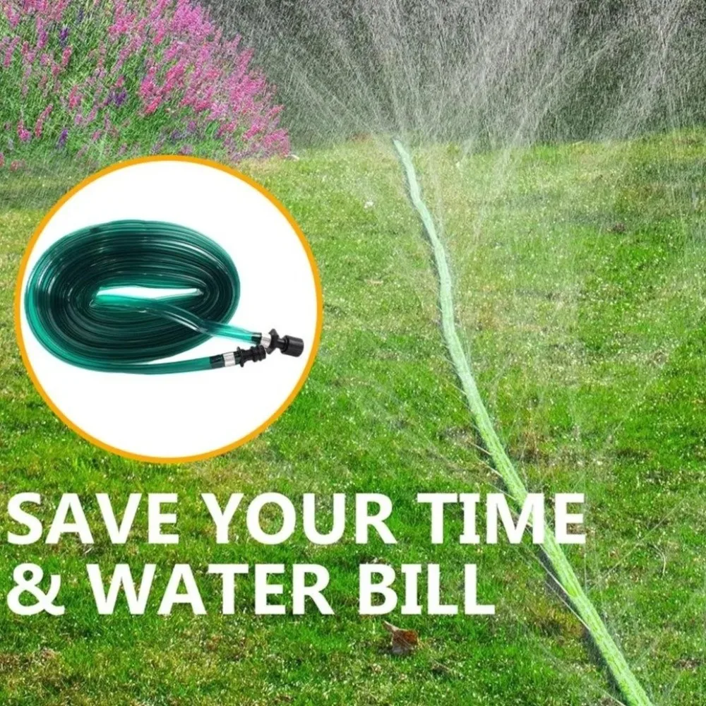 Automatic Watering Drip Irrigation Belt Efficient Water Saving Garden Sprinkler Cooling Sprinkler PVC Soaker Hose
