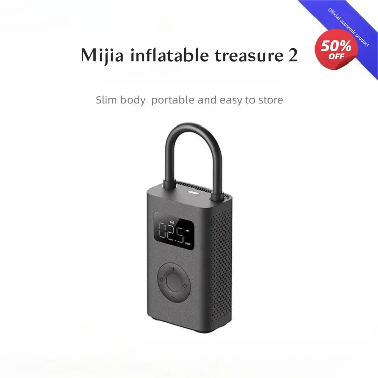 

Mijia Portable Mini Electric Air Pump 2 Type-C Multi-functional Inflator Car 2000mAh 5V Compact Air Compressor