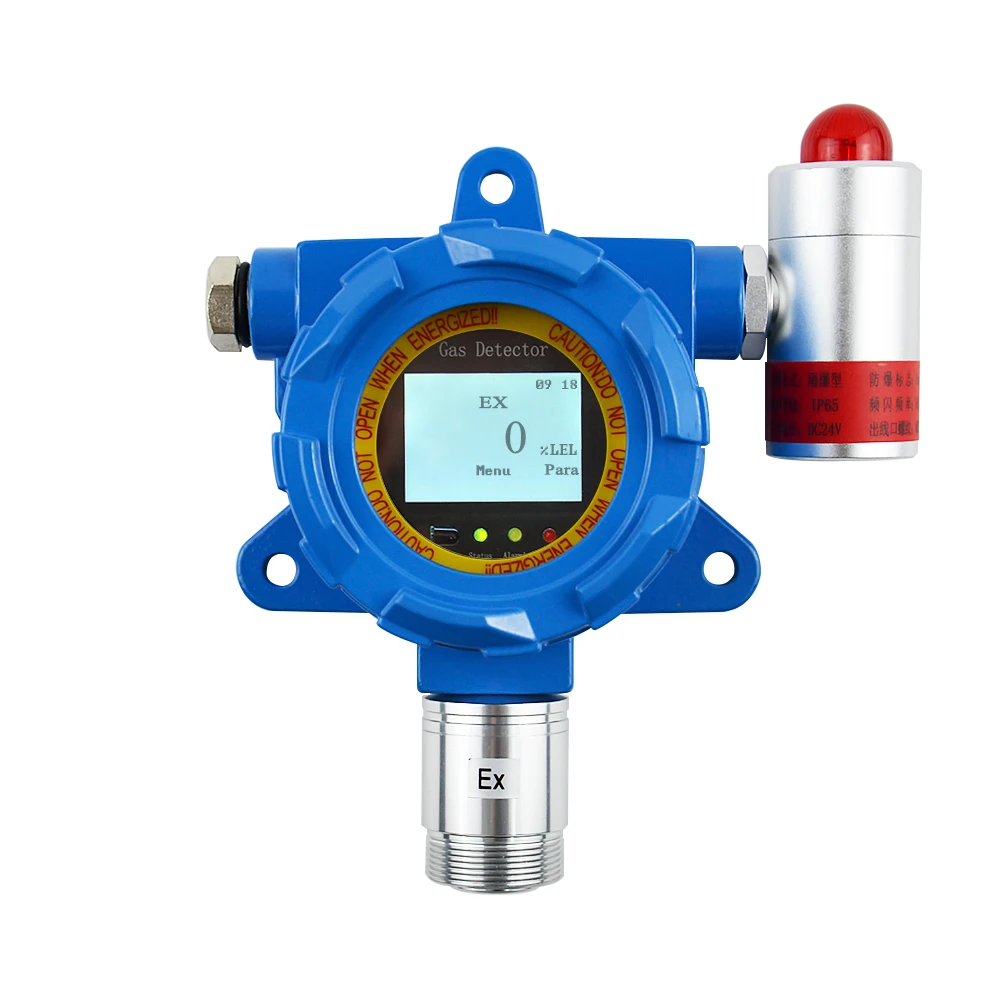 

UpgradeExplosion proof LPG LEL CH4 EX sensor CE ATEX 4-20mA combustible gas leak detector