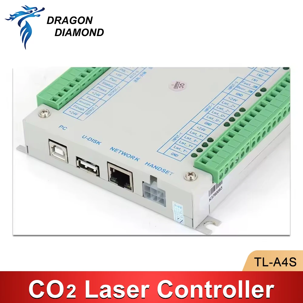 TL-A4S Co2 Laser Controller System For K40 Engraving Cutting Machine Control Card Replace Ruida Leetro Trocen