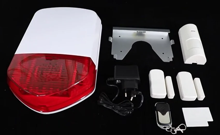 Wolf-GuardTuya Smart Siren A-l-a-r-m Sensor USB High s  System for  Home Security    WiFi