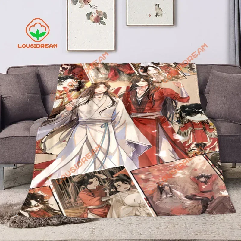Heaven official’s blessing anime Popular BL Comics throw blanket sofa bed office nap blanket Personalized customized gifts