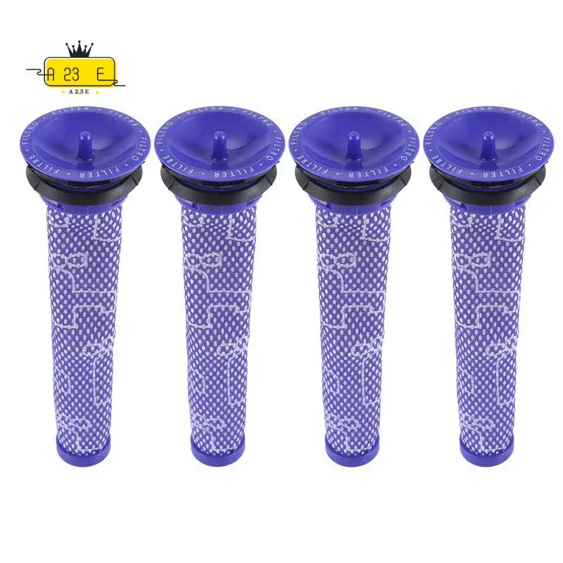 A23E-4 Piece Replacement Pre- Filter For Dyson-Vacuum Filter Compatible Dyson V6 V7 V8 Series Replaces Part