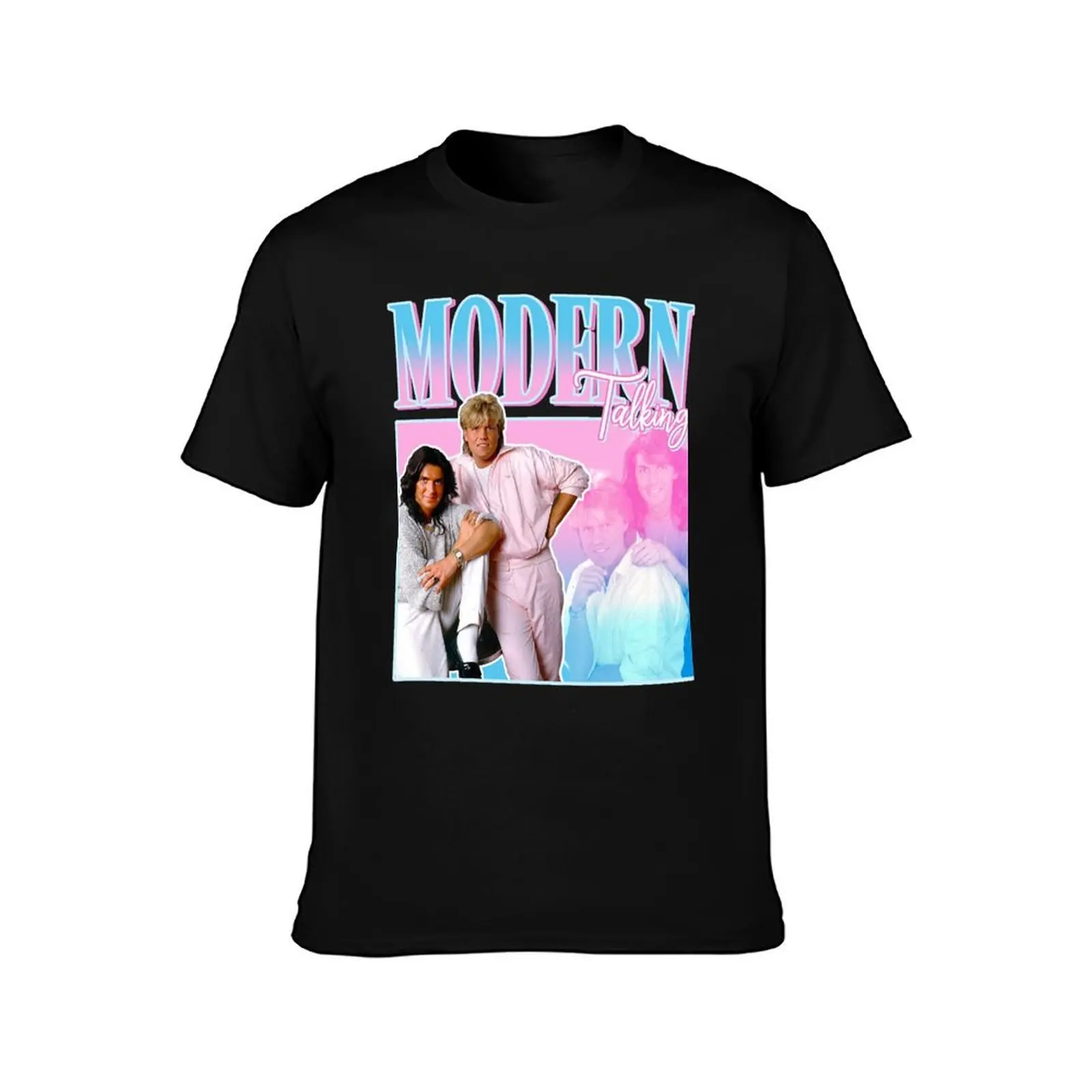 Modern Talking Y2K Vintage Classic T-Shirt Trendy Print Short Sleeve T-Shirt