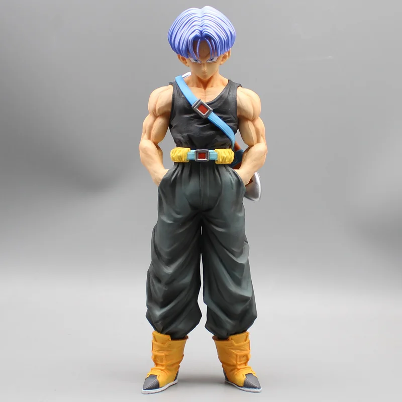 Boneca Dragon Ball de duas cabeçadas, Cenas Anime Circundantes, Boneca de Ação Artesanal, Estátua Modelo, Guerreiro Infinito Z, Tranx, 26cm