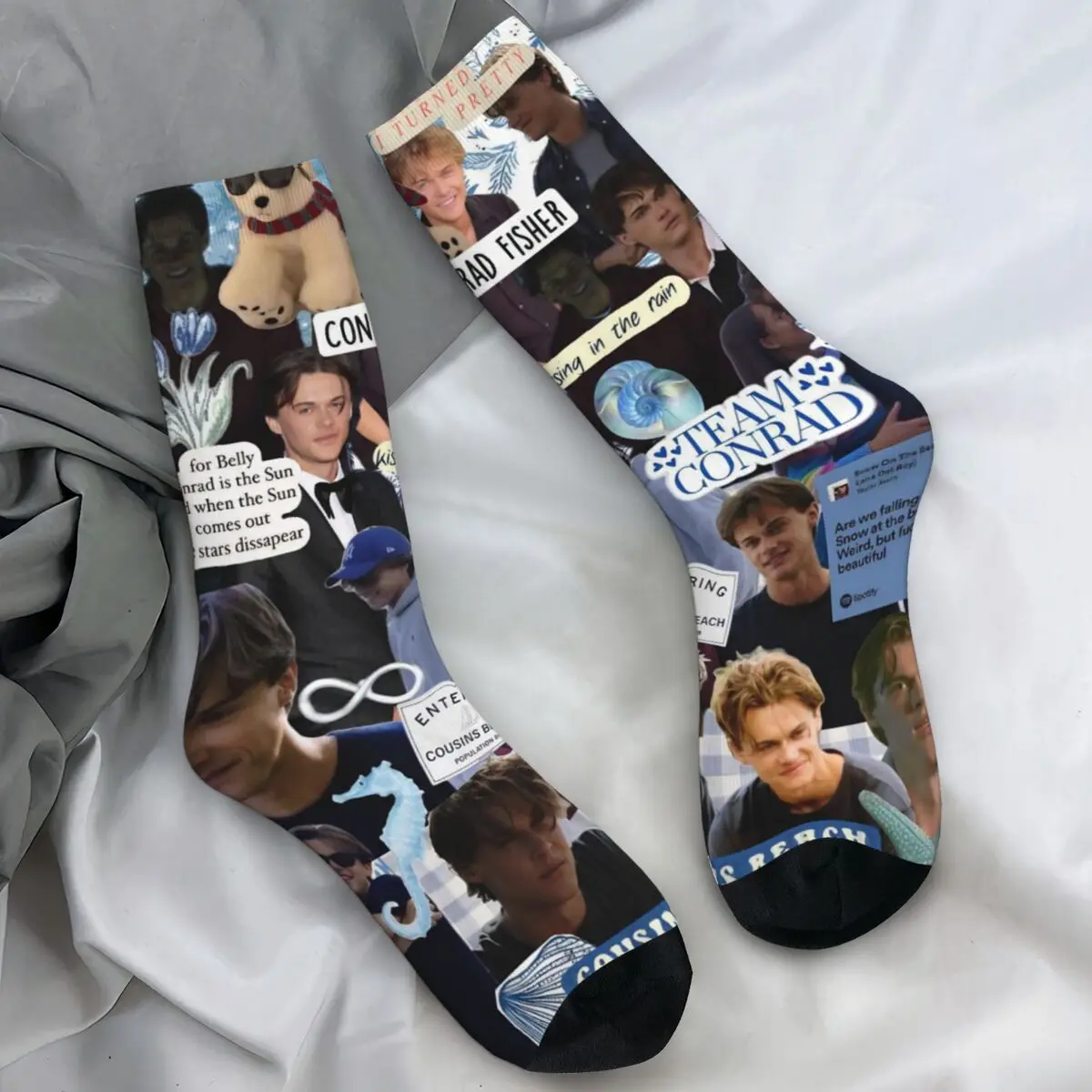 للجنسين الجوارب TSITP الصيف تحولت جميلة كونراد فيشر جوارب الخريف الجوارب المريحة الرياضة في الهواء الطلق المضادة للانزلاق الجوارب