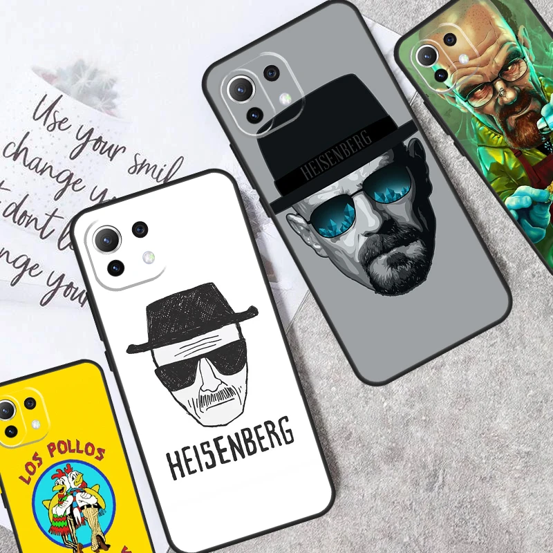 Heisenberg Breaking Bad Case For Xiaomi 13T Pro 14 11T 12T 12 13 Lite POCO F5 X3 X4 X5 X6 Pro F3 M5s M6 Pro Cover