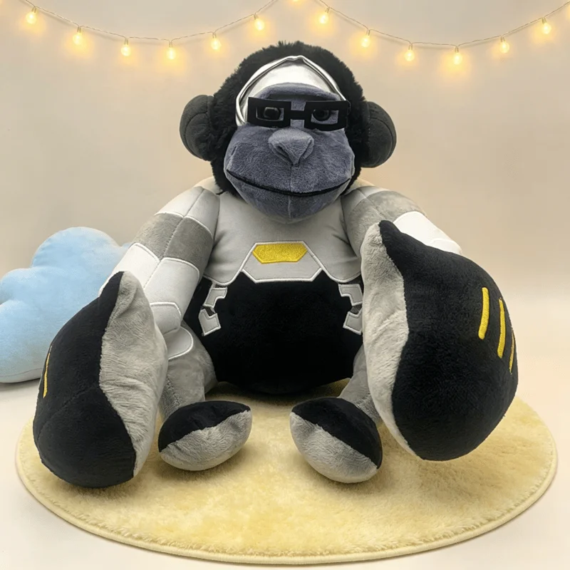 

New Arrival Jumbo Winston Plush Overwatch Game Gorilla Soft Stuffed Plush Doll Cute Game Peripheral Home Decor Pillow Toy Gift