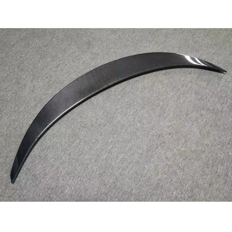 

For Tesla Model 3 Real Carbon Fiber / FRP Matte Carbon Rear Trunk Wing Spoiler